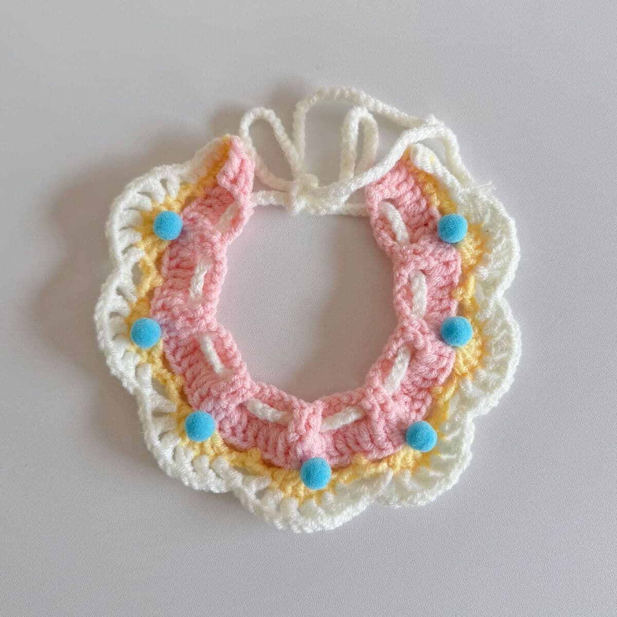 Пача собака домашнее животное кошка собака кролик чистая вязаная шея ручной работы