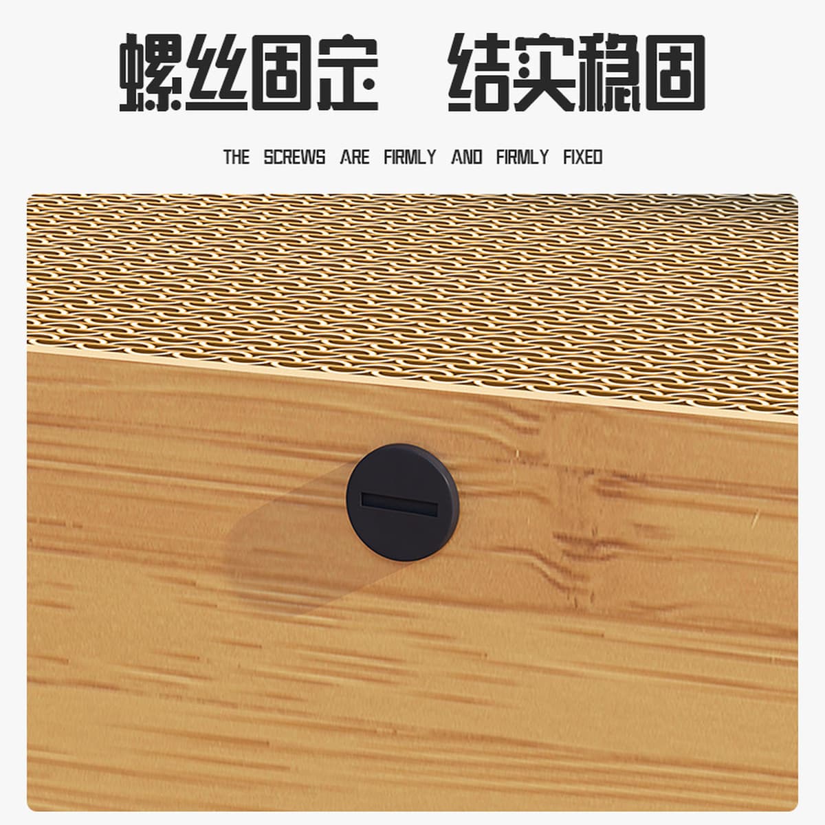 Принадлежности для кошек Деревянное кошачье гнездо Кошачья Когтеточка Интегрированное большое кошачье гнездо Просторный...