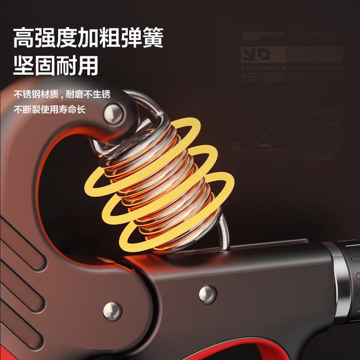 Регулируемый механический захват для подсчета для мужчин и женщин, для взрослых, для восстановления мышц, для фитнеса, для...