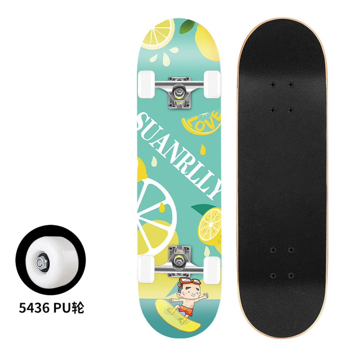 Начинающий двойной деформированный четырехколесный скейтборд для взрослых Мальчики Девочки подростки детский...