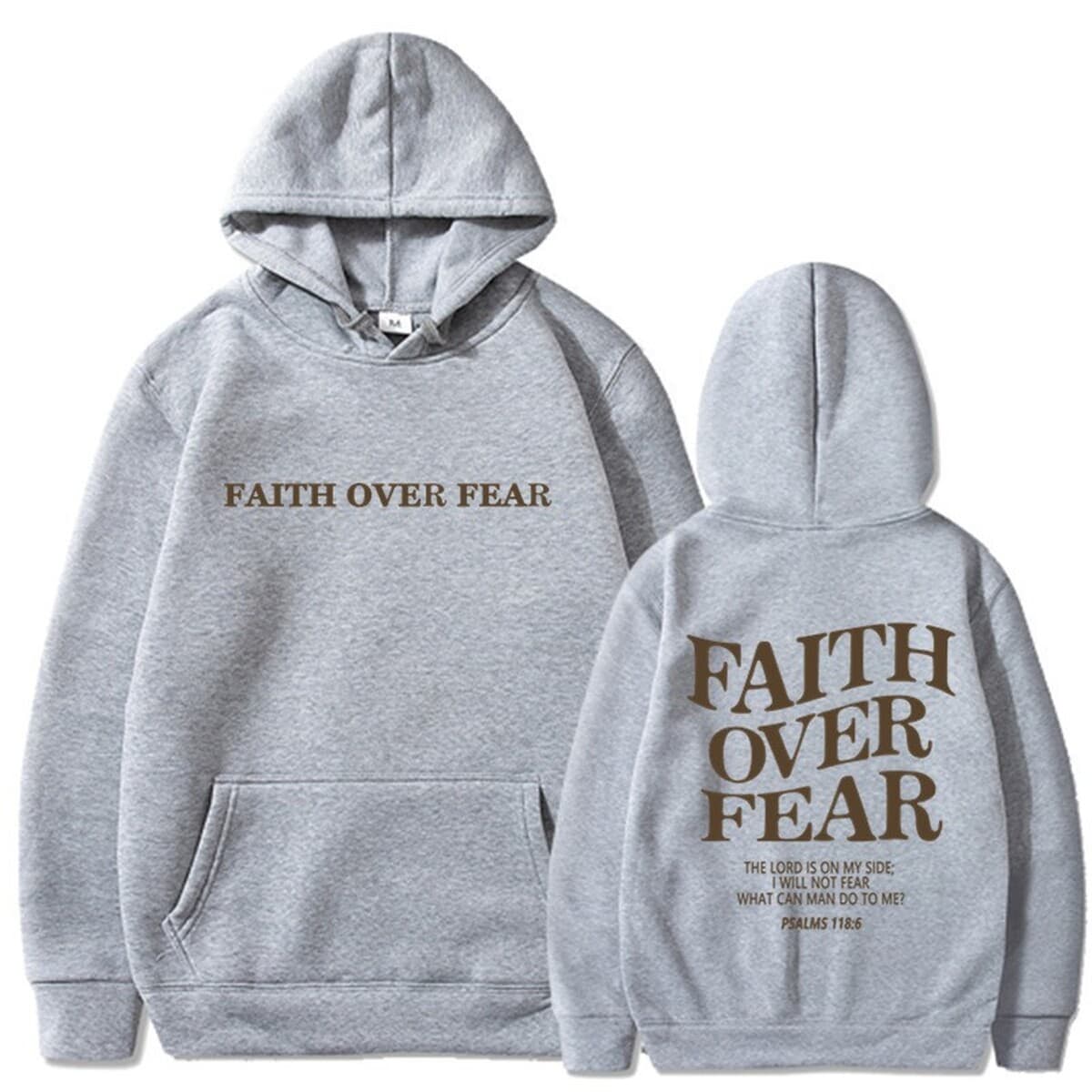 Трансграничная Амазонка AliExpress Горячие распродажи прилив свитер свободная Faith Over Fear Горячий толстовка с капюшоном F