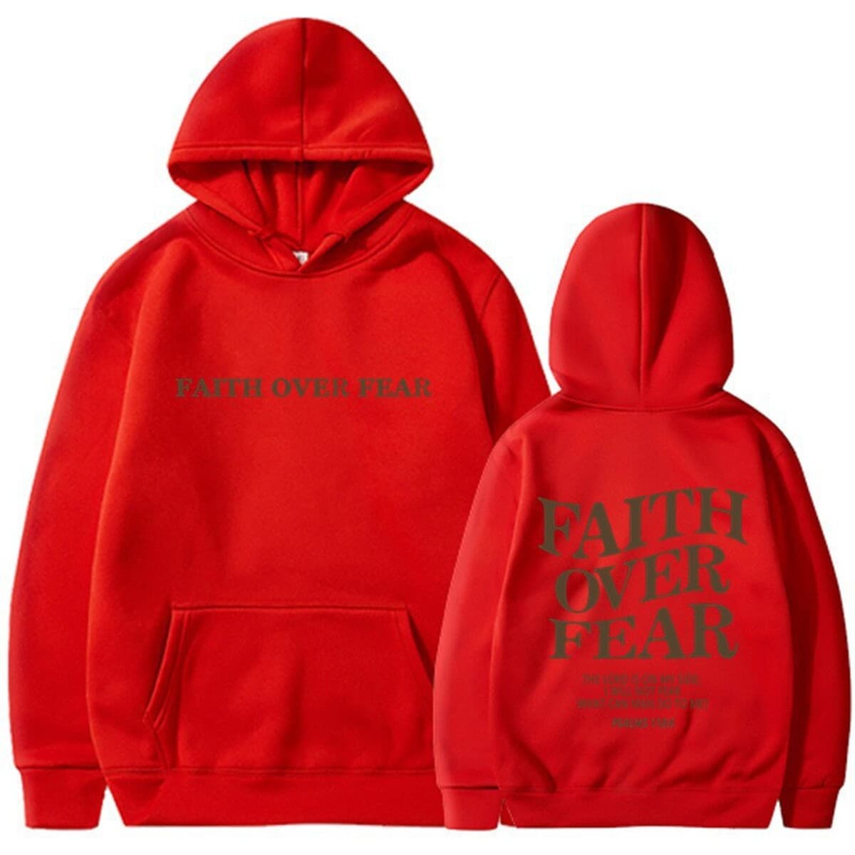 Трансграничная Амазонка AliExpress Горячие распродажи прилив свитер свободная Faith Over Fear Горячий толстовка с капюшоном F