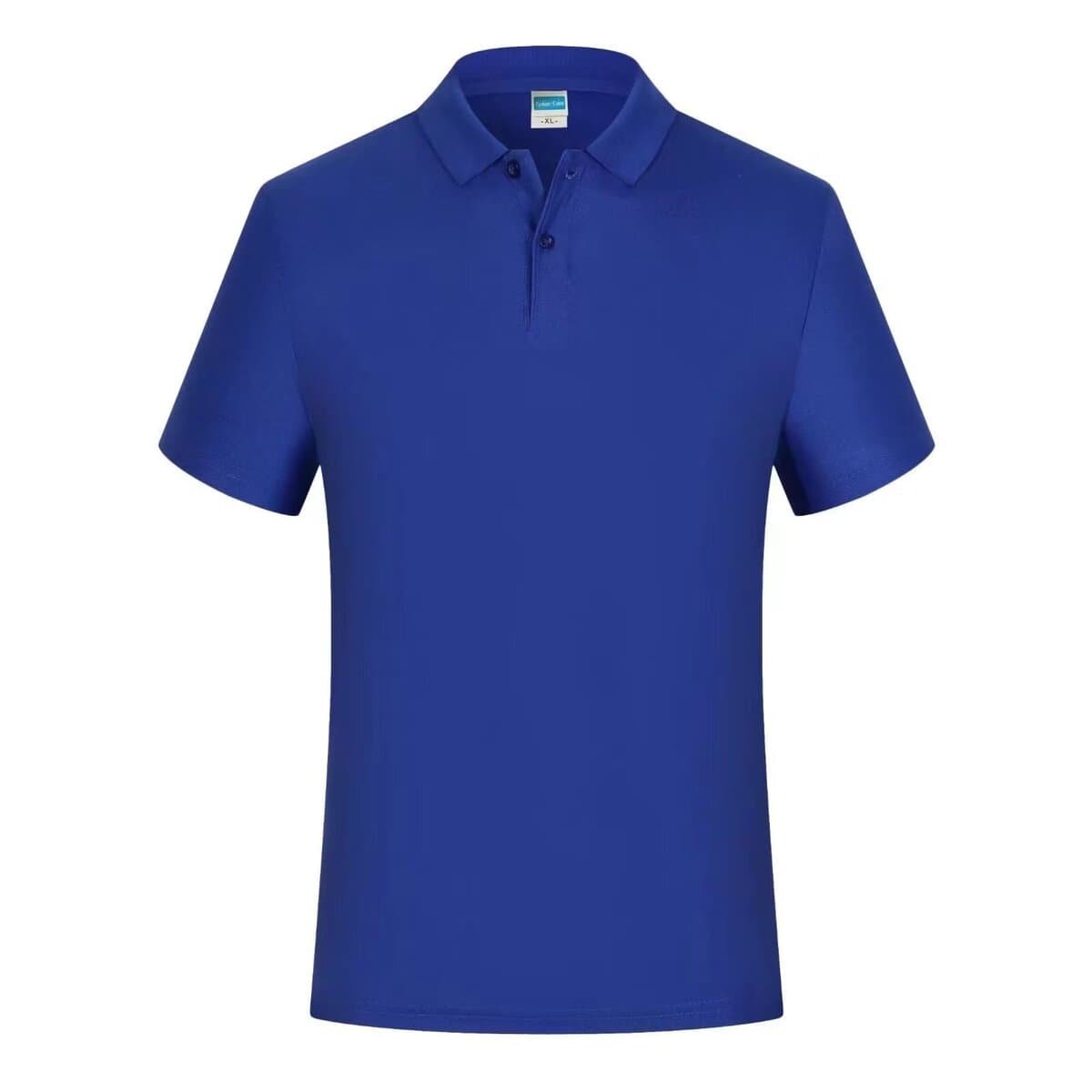 Рекламная рубашка с принтом Поло с коротким рукавом и отворотом, культурная рубашка, вышитая классная форма, одежда для...