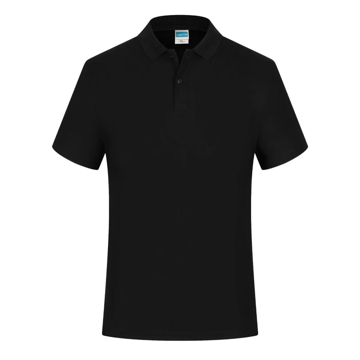 Рекламная рубашка с принтом Поло с коротким рукавом и отворотом, культурная рубашка, вышитая классная форма, одежда для...