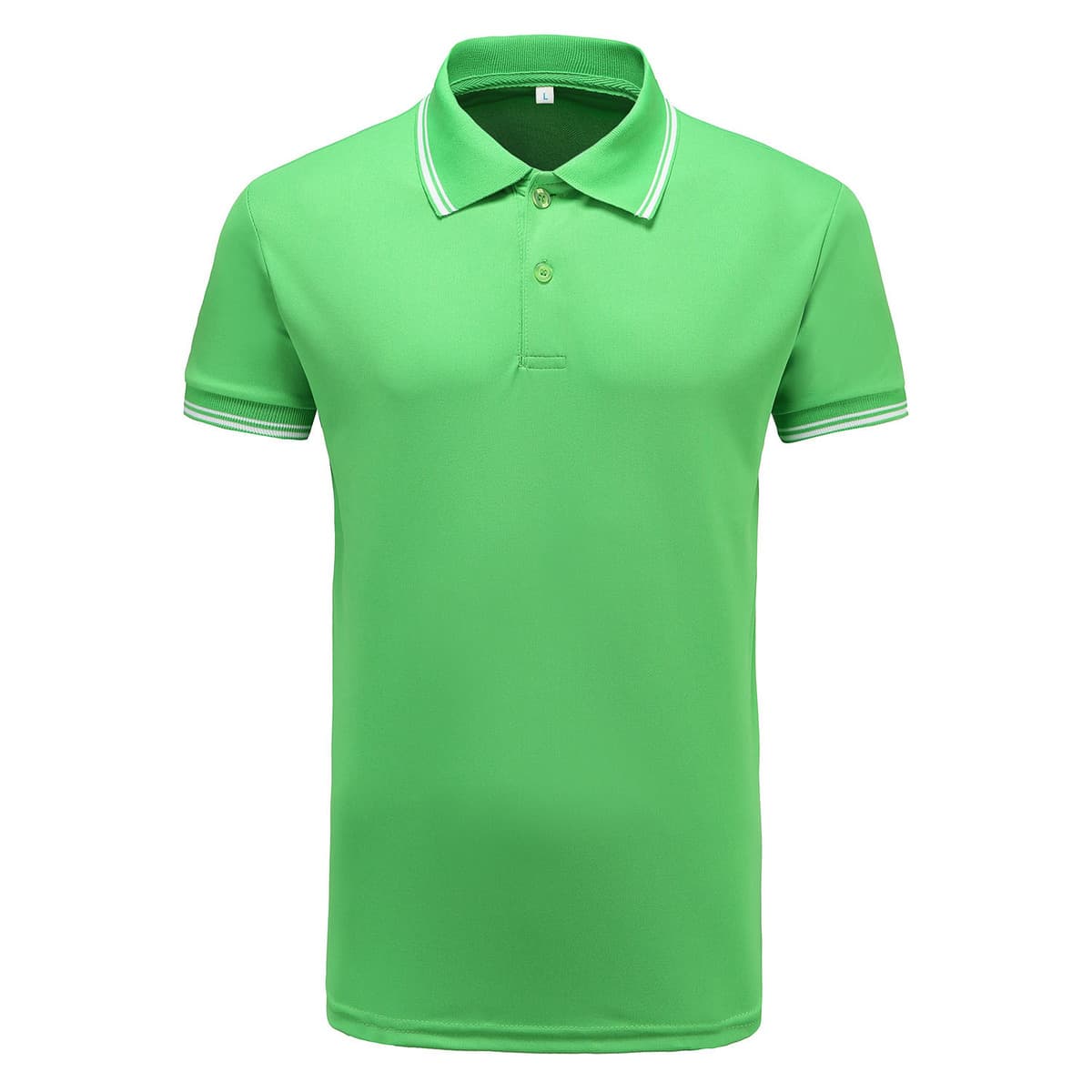 Рекламная рубашка с принтом Поло с коротким рукавом и отворотом, культурная рубашка, вышитая классная форма, одежда для...