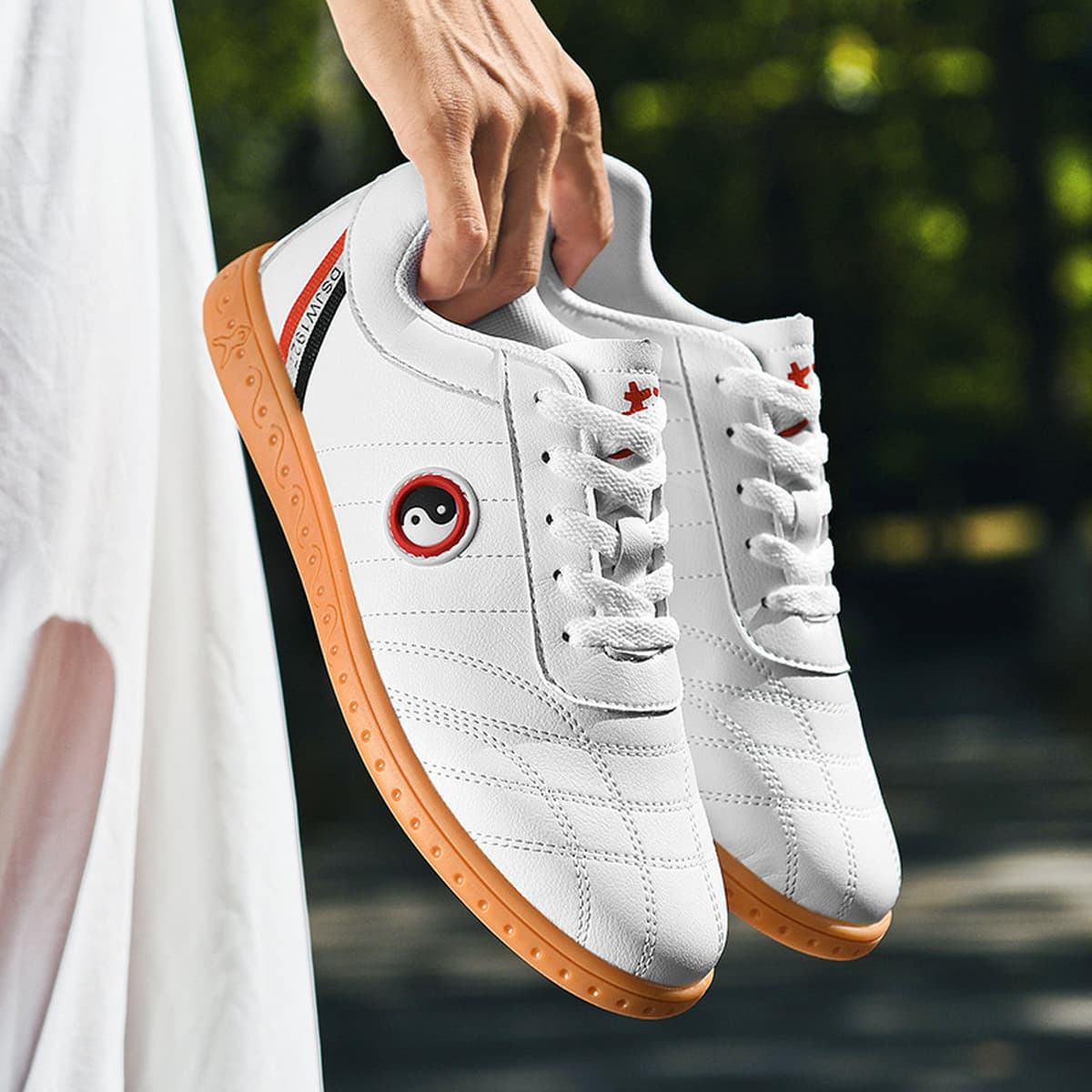 Спортивная обувь для тай-чи кунг-фу для женщин, обувь для занятий тай-чи, мягкая резиновая подошва из воловьей кожи, обувь...