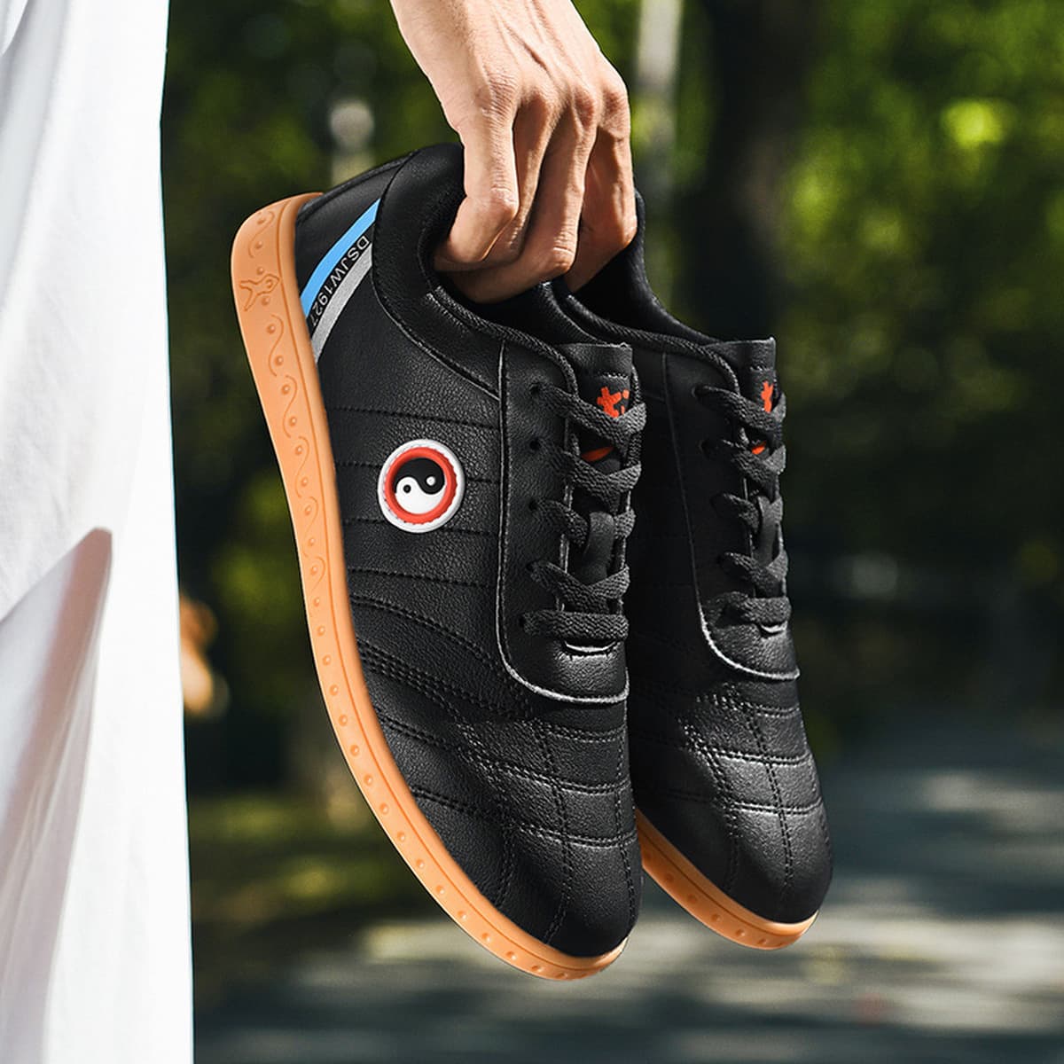 Спортивная обувь для тай-чи кунг-фу для женщин, обувь для занятий тай-чи, мягкая резиновая подошва из воловьей кожи, обувь...