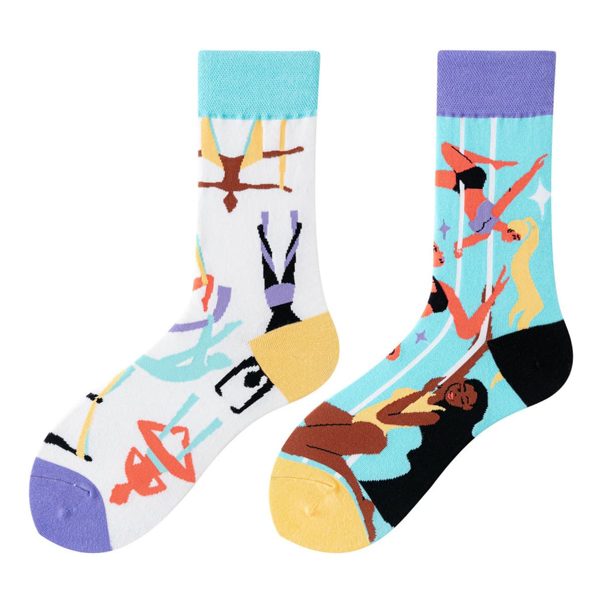 Оригинальные новые асимметричные мужские и женские пары AB Mandarin Duck средней моды индивидуальные модные спортивные...