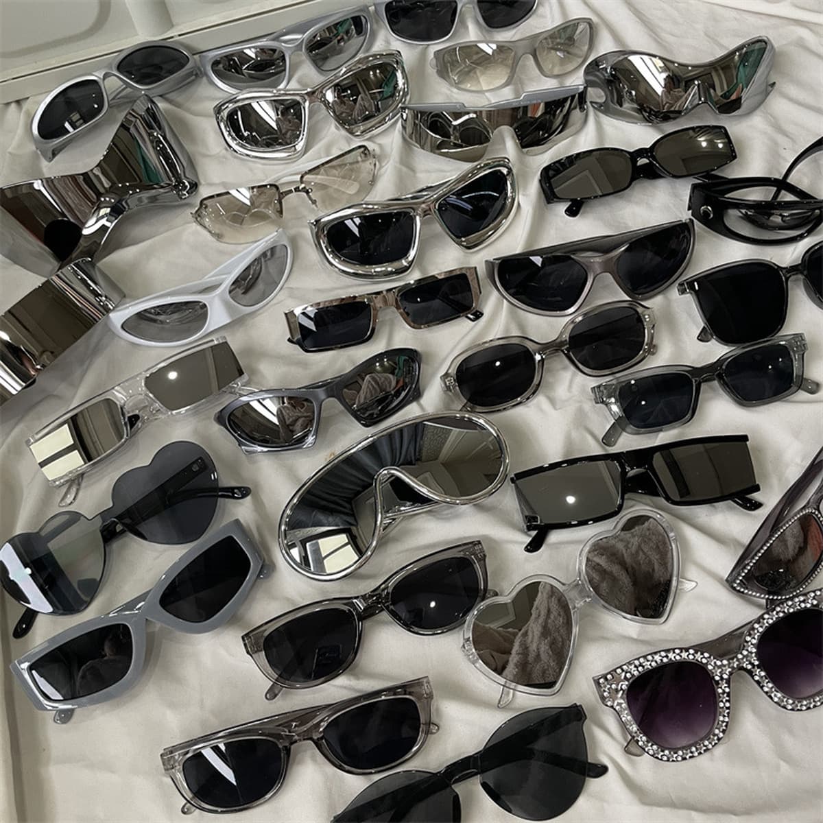 Велоспорт на открытом воздухе Металлические ртутные солнцезащитные очки высокого уровня