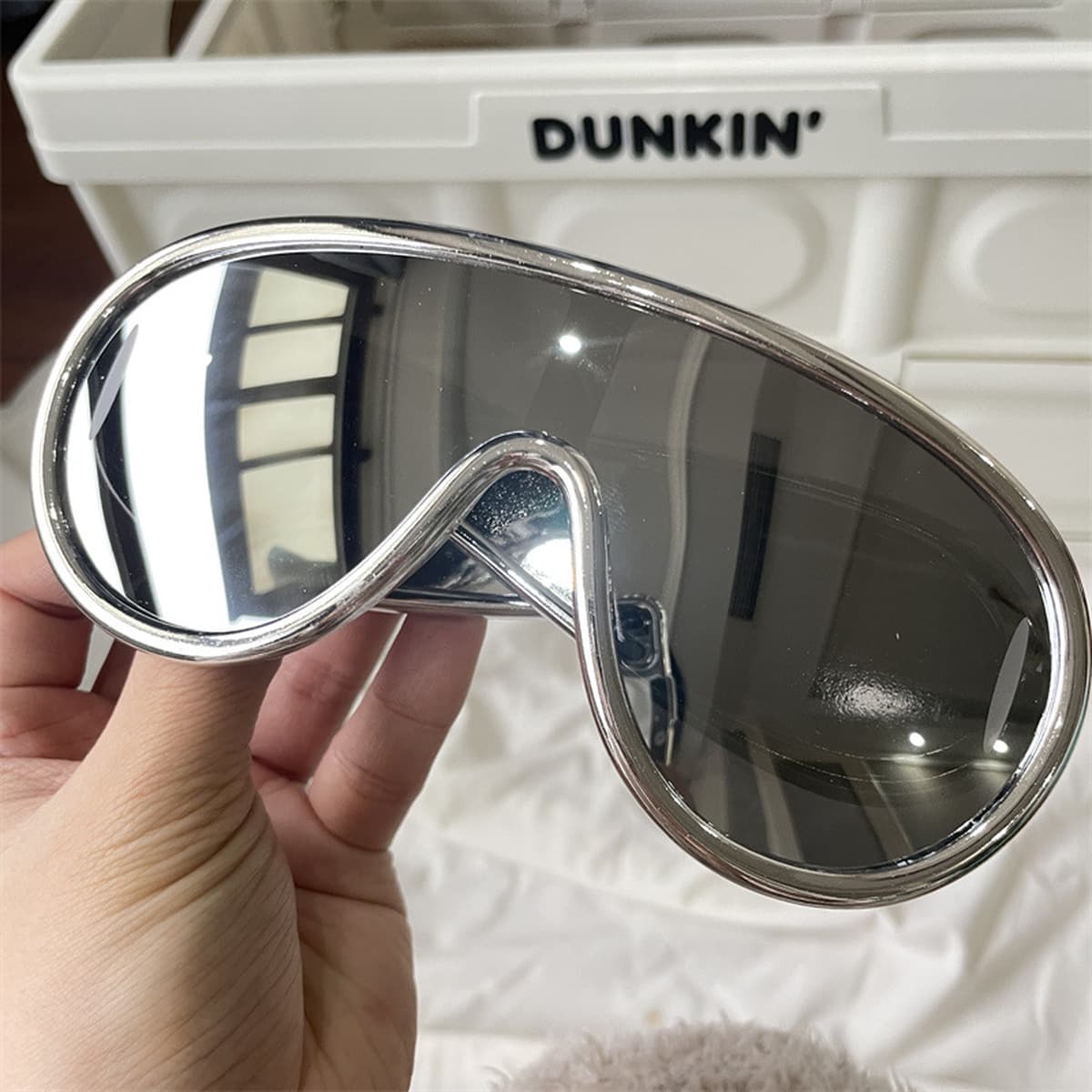 Велоспорт на открытом воздухе Металлические ртутные солнцезащитные очки высокого уровня