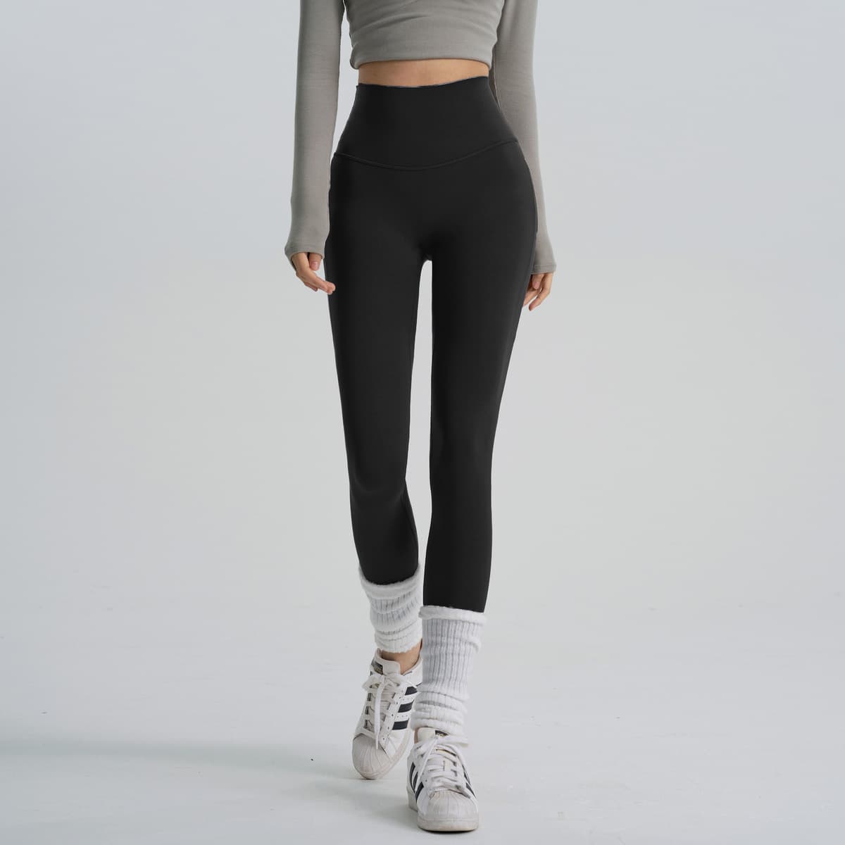 Женские леггинсы для йоги с эффектом «второй кожи», для профессиональных тренировок, облегающие, с высокой талией,...