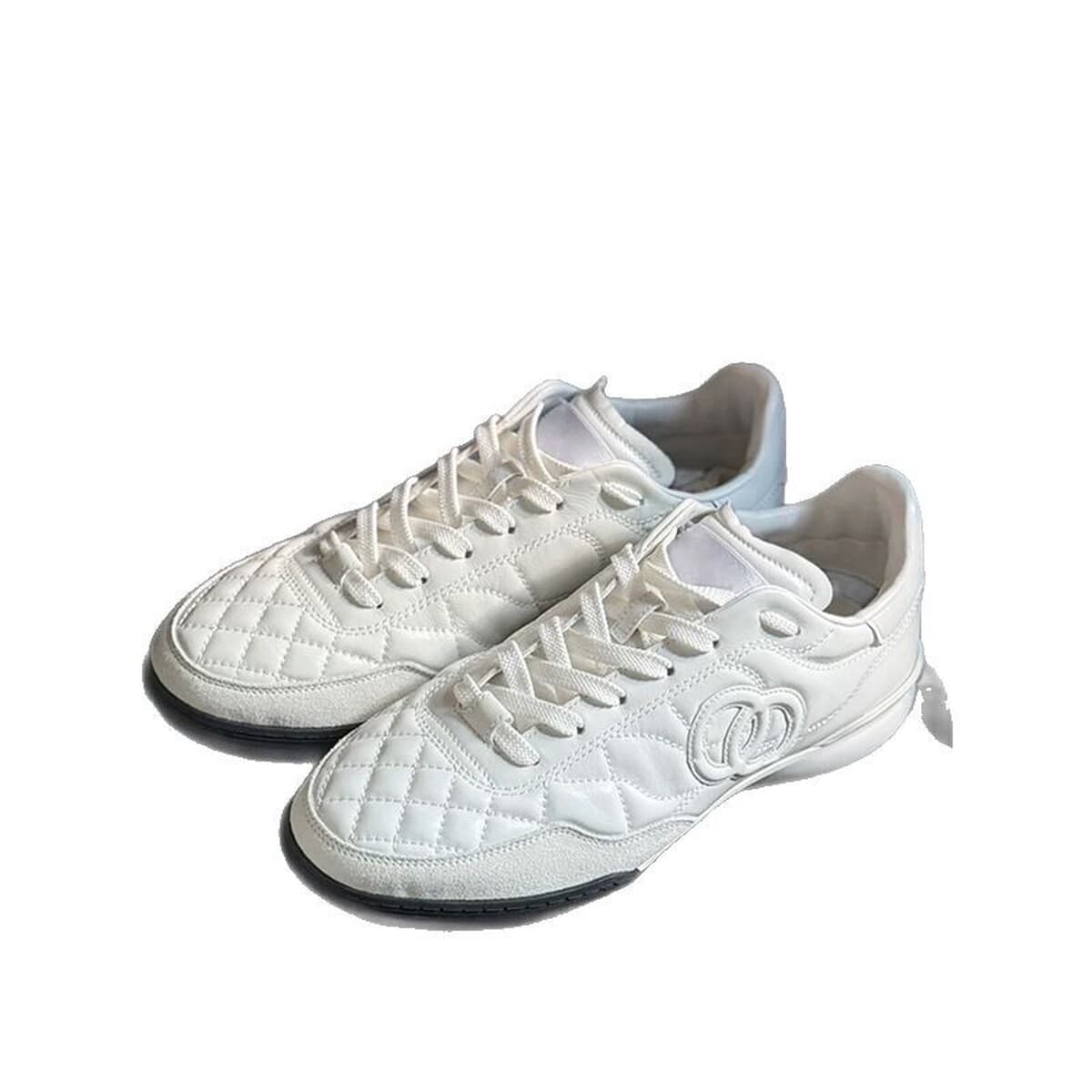 Верхняя версия Little Xiangfeng кожаные ромбовидные бейсбольные кроссовки с дикой пандой туфли маленькие белые туфли с...