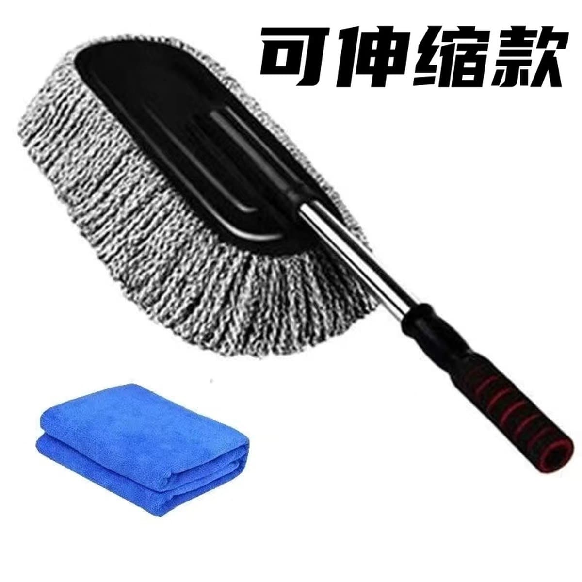 Выдвижная Швабра для удаления пыли для автомойки Чистка автомобиля артефакт автомобиль мягкий мех инструменты для автомойки...