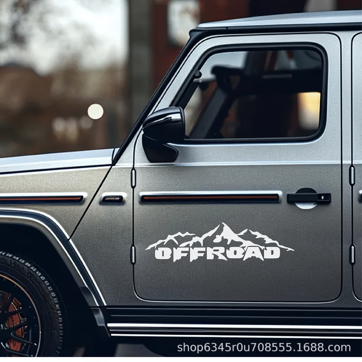Наклейки для декорации автомобиля в стиле Off-road, в форме гор, декоративные наклейки для кузова внедорожного пикапа.