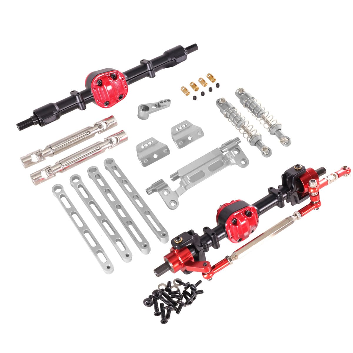 Mangniu 1/12 MN82 LC79 MN78 Автомобиль с дистанционным управлением запасные части металлические комплекты до и после...