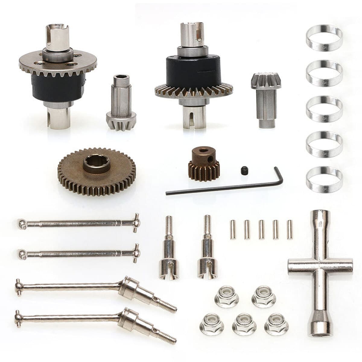 SCY1/16 PRO Бесщеточный автомобиль с дистанционным управлением SCY1/16 PRO Металлические детали для обновления Запасные...