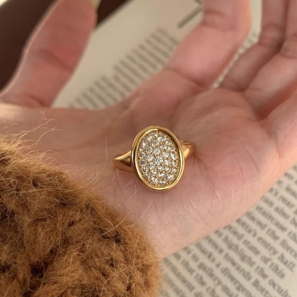 Срединный стиль s925 стерлингового серебра циркона вытянуто кольцо для женщин ретро-ниши