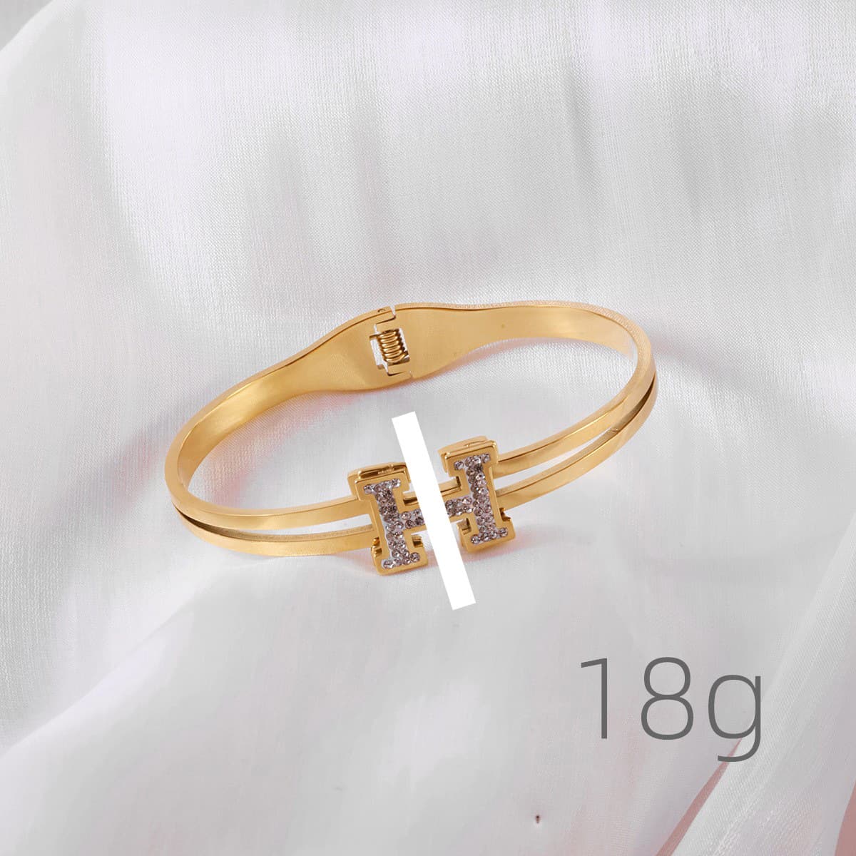 Женский браслет с четырехлистным клевером, покрытый гальваническим покрытием, не выцветает, экологичный, европейский и...