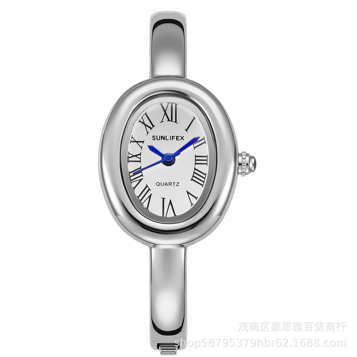 Sunlifex браслет ванны часы маленький циферблат нишевая легкая роскоши высокого уровня римская шкала овальные часы
