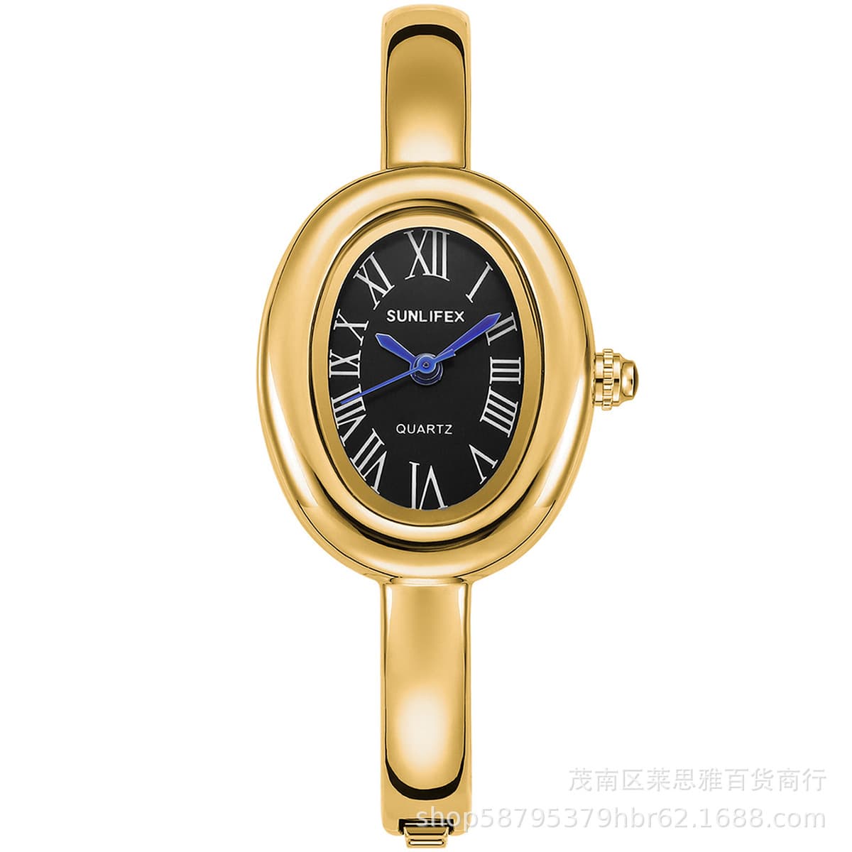 Sunlifex браслет ванны часы маленький циферблат нишевая легкая роскоши высокого уровня римская шкала овальные часы