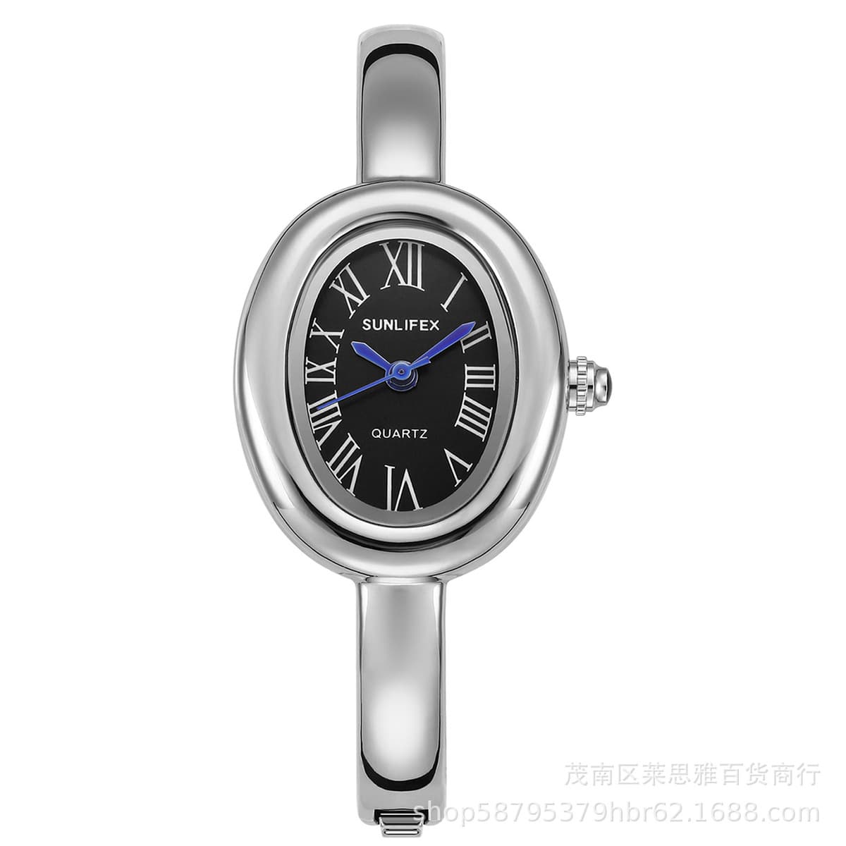 Sunlifex браслет ванны часы маленький циферблат нишевая легкая роскоши высокого уровня римская шкала овальные часы