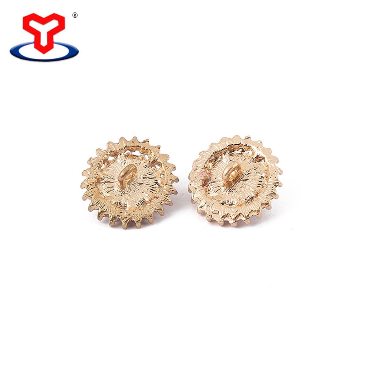 Круглые кнопки сплава диаманта жемчуга аксессуары одежды одевают элегантные изготовители кнопки глаза диаманта оптом