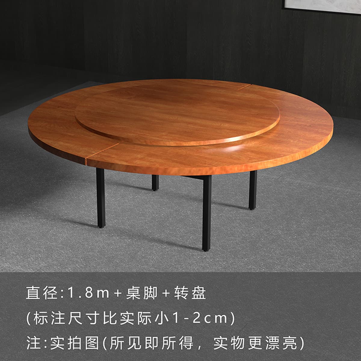 Обеденный стол Домашний небольшой дом складной круглый стол Коммерческий вращающийся диск Рабочий стол Отель Отель обеденный...