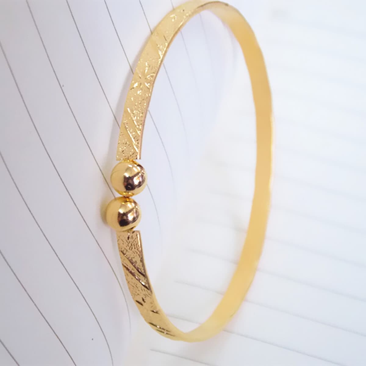 Внешняя торговля европейские и американские ювелирные изделия Позолоченные Имитация золота Открытый браслет имитация песка...