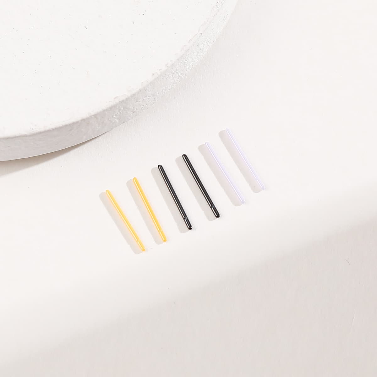 Биологические фарфоровые серьги женские керамические ушные отверстия для ушей