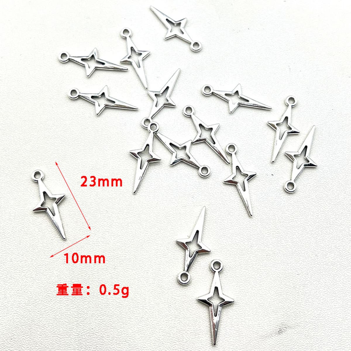 Трансграничные горячие продажи ретро крест звезды звезды звезды звезды сплав ювелирные аксессуары DIY серьги ожерелье кулон