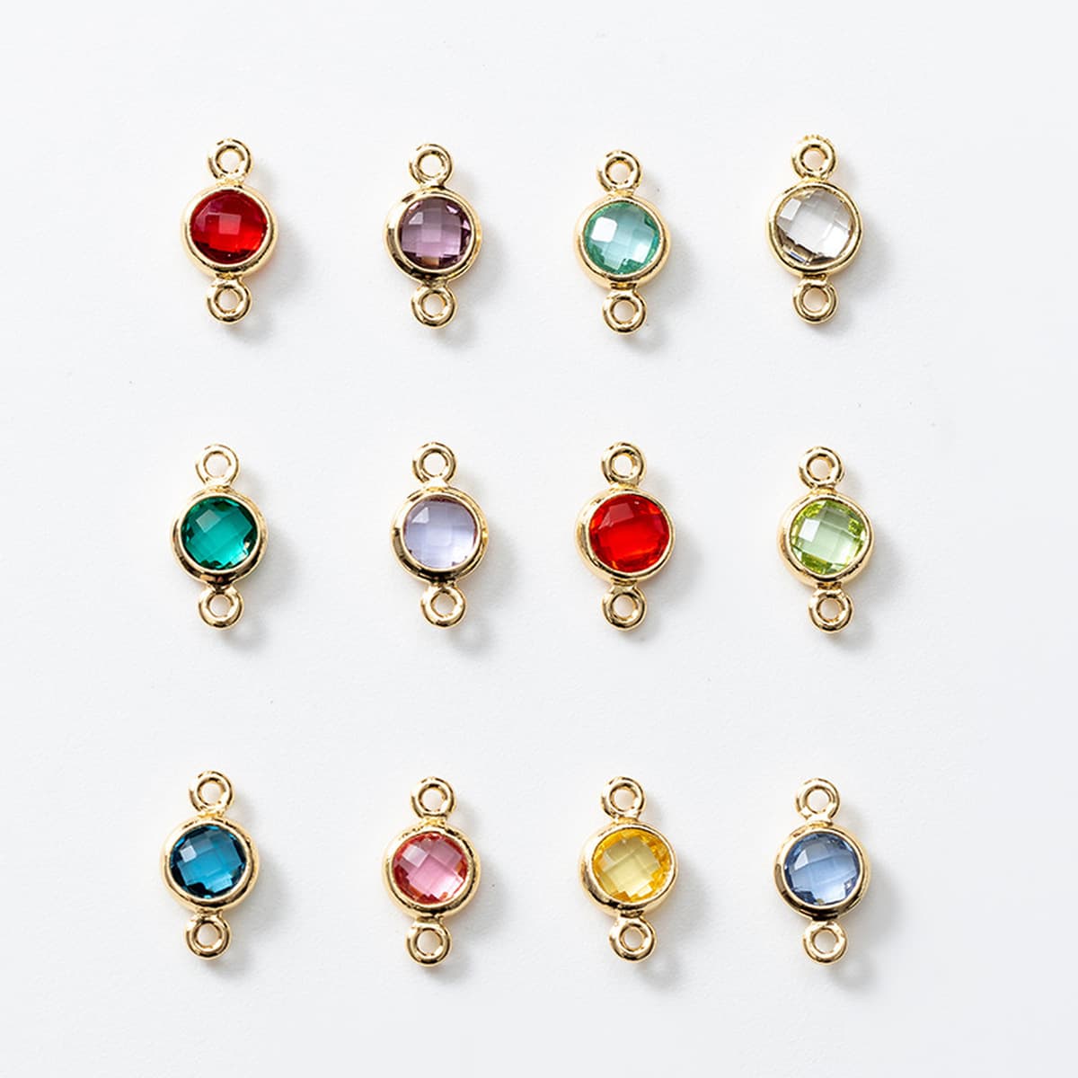 4mm12 день рождения камень рождения камень рубленый круглый хрустальный ожерелье аксессуары ювелирные аксессуары