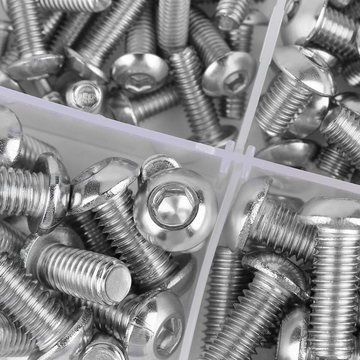 285 шт./кор. винтов с круглой головкой и внутренним шестигранником, машинные винты, специальные винты для ремонта...