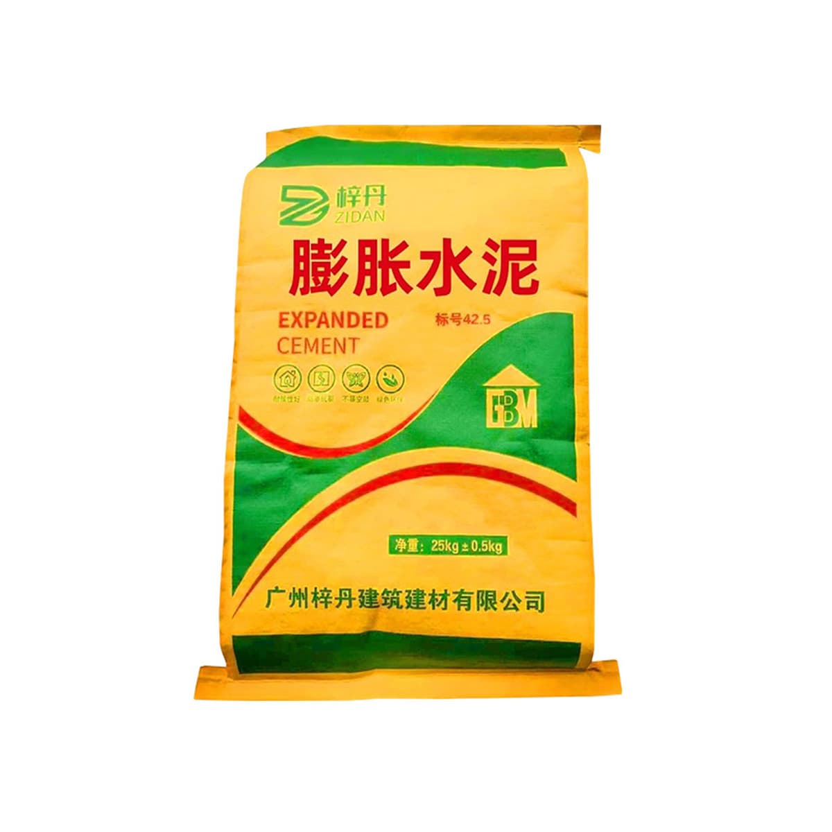 Быстросохнущий высокопрочный расширяющийся цемент в провинции Гуандун, водонепроницаемость, устойчивость к трещинам,...