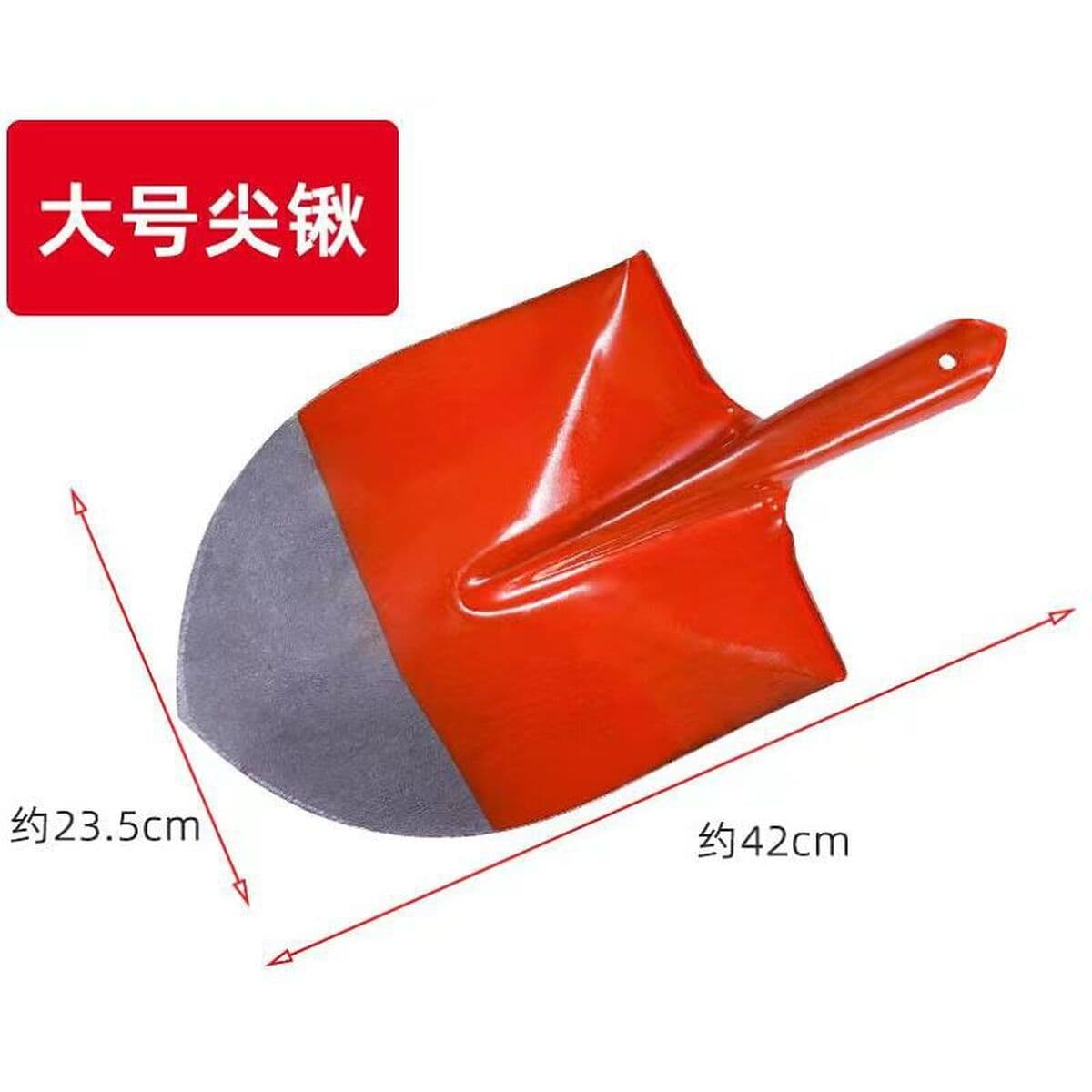 Лопата вся сталь выкапывает твердую землю