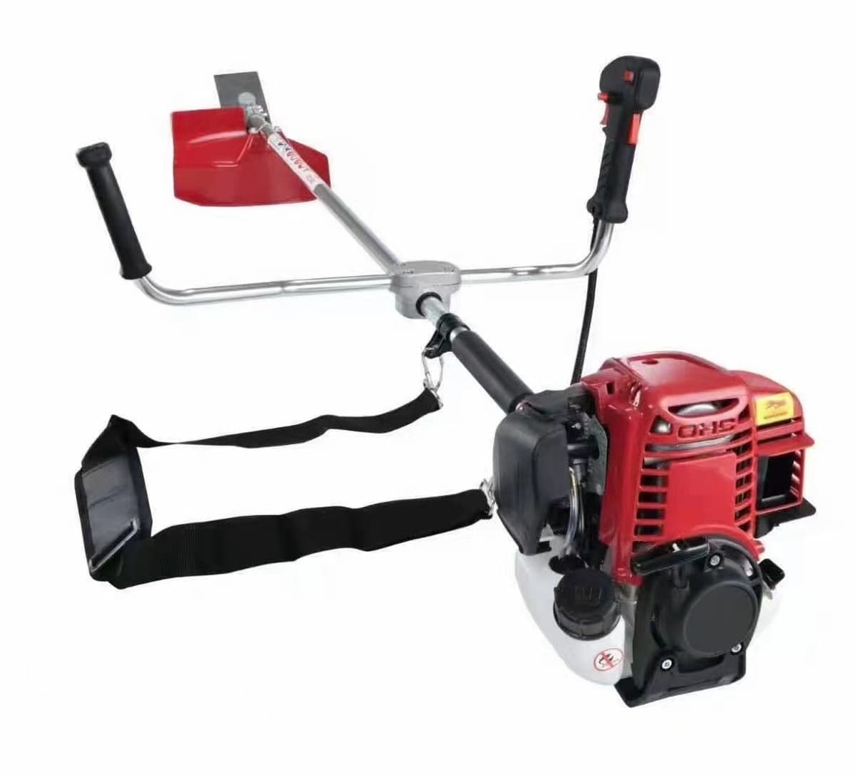 Бензиновая газонокосилка двухтактная боковая подвесная газонокосилка пропарная машина портативная бытовая пустошь косилка