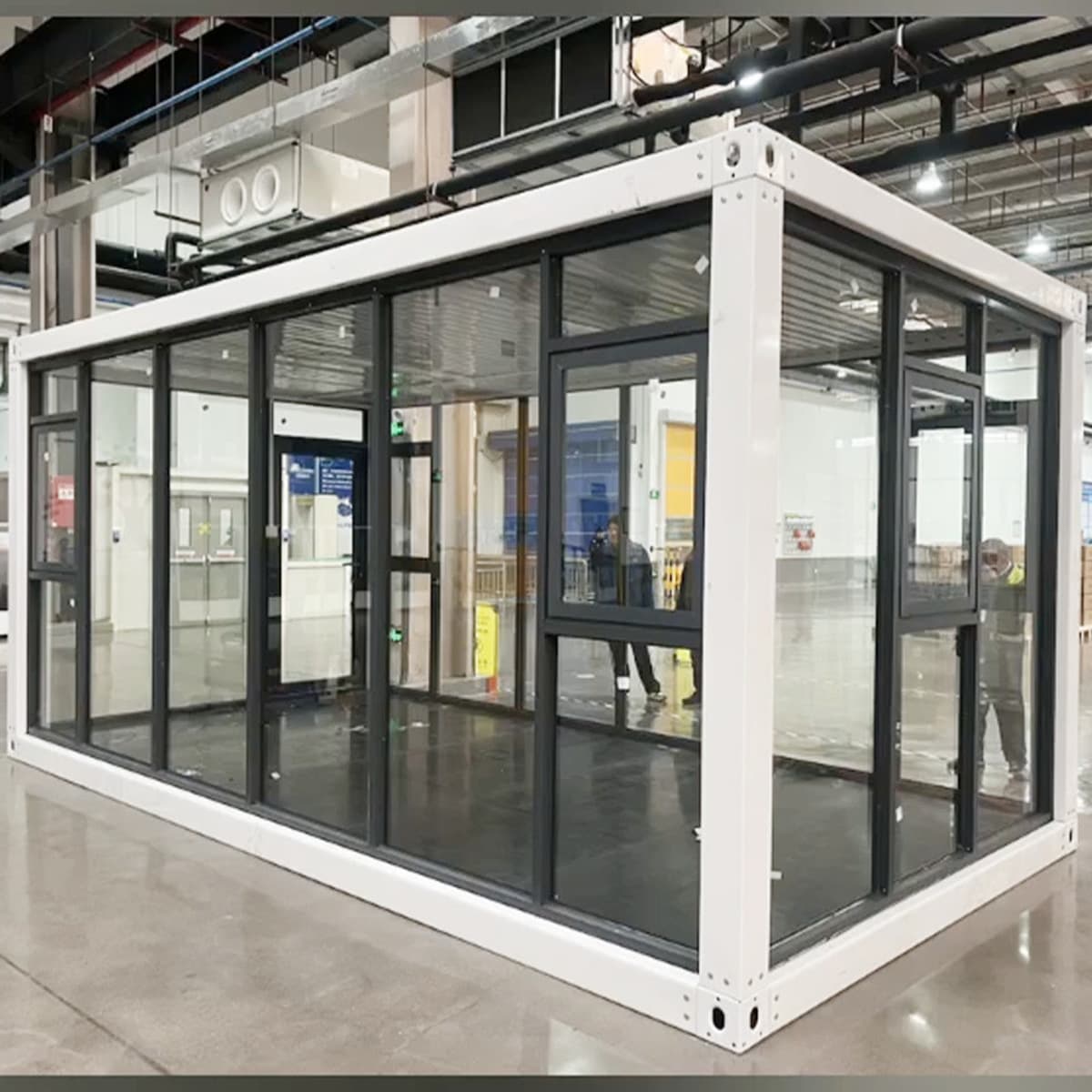 Мобильный дом-контейнер Сучжоу, сборный дом, B&B, мобильная вилла, интегрированный дом, офис, зимний сад