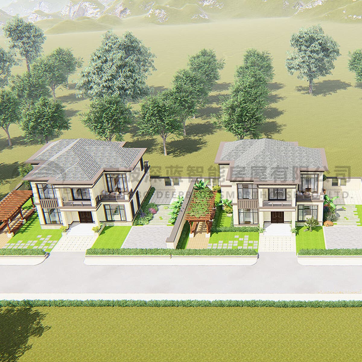 Легкая стальная вилла заводской контейнер передвижной дом передвижной панельный дом интегрированный дом сельский дом...