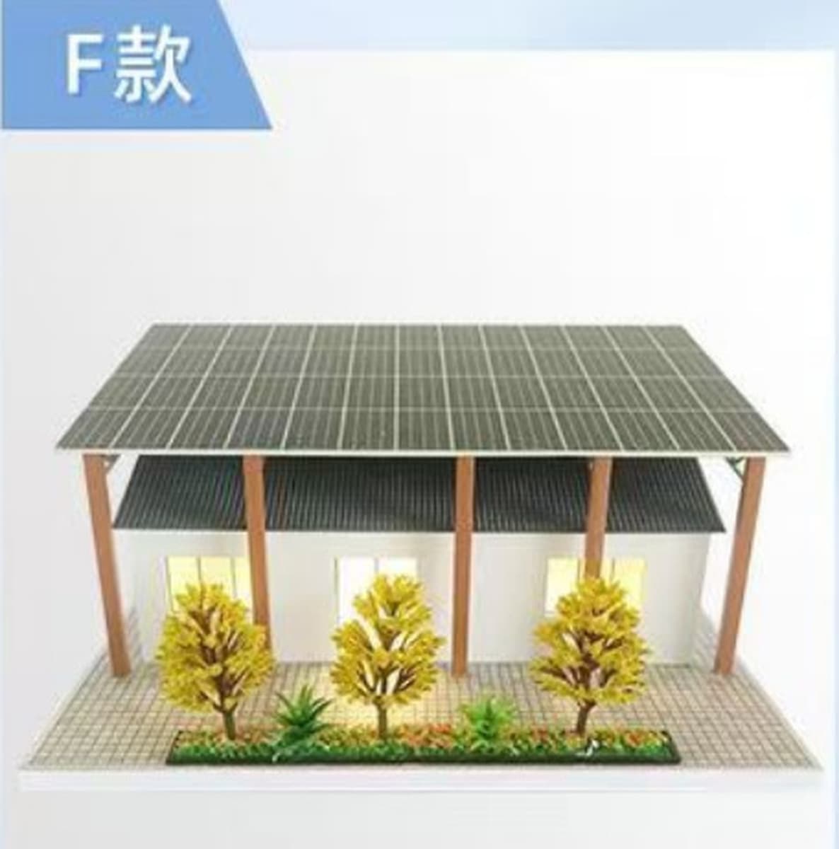 Популярная модель солнечной панели для крыши, новая энергетическая модель с песочным столом, солнечная комната на втором...