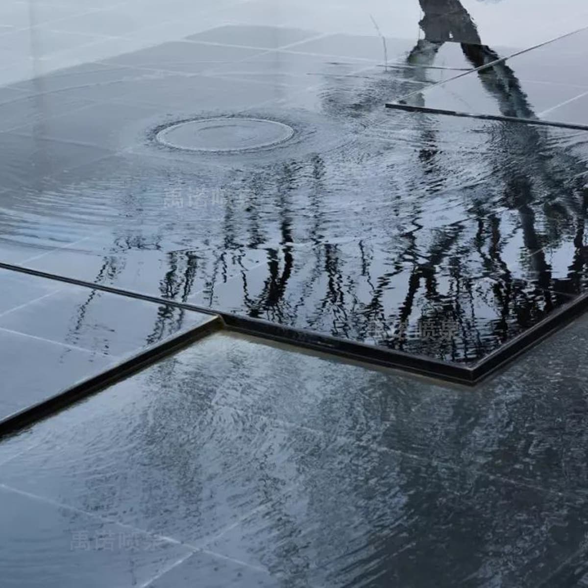 Вилла зеркало воды рябь фонтан воды Вид на воду Большой музыкальный фонтан полный комплект оборудования из нержавеющей стали