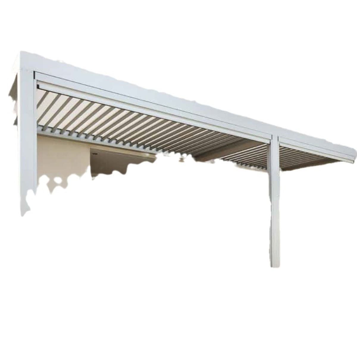 Вилла Двор Открытый Потолок Затенение Битвы Экологическая Комната Садовая Композиция Балкон Затенение Комната Алюминиевый...