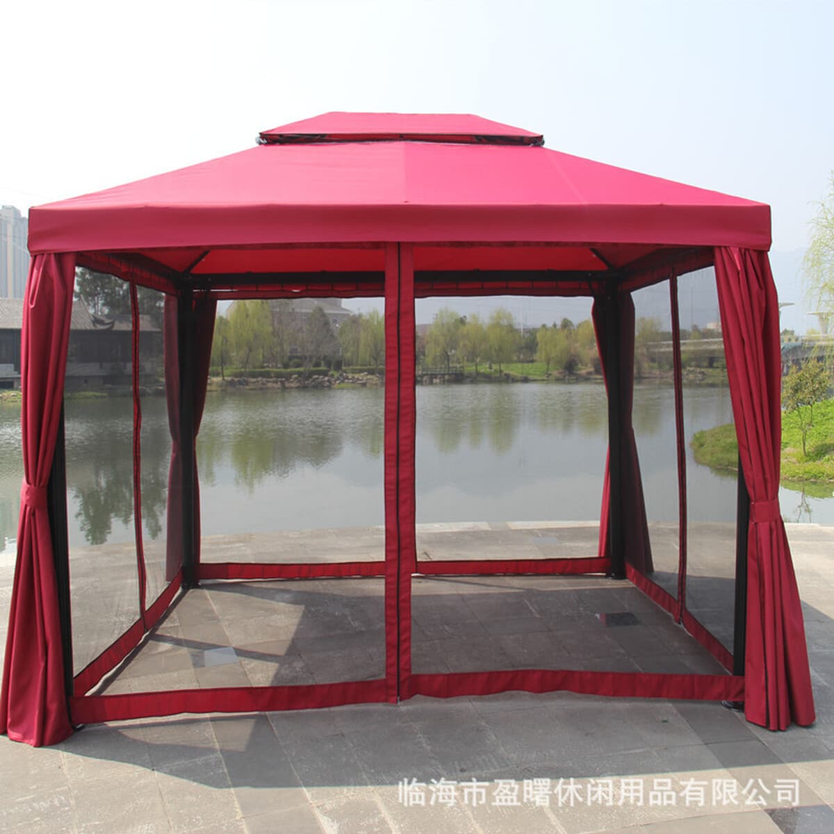 Римская палатка открытая беседка Коммерческая палатка сад вилла двор Тент Открытый Автомобиль навес свадьба