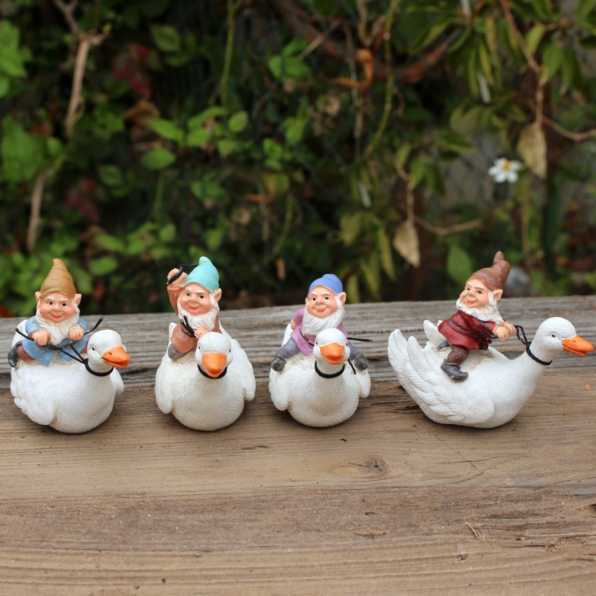 Садовая вилла садовая ландшафтная декоративная уличная скульптура животных украшение симулятор катания на утке карлика...