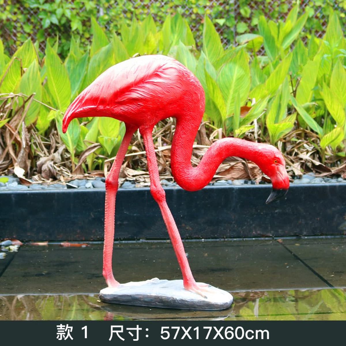 Открытый сад Вилла внутренний дворик бассейн FRP имитация скульптуры фламинго украшения свадебный реквизит украшения подарок