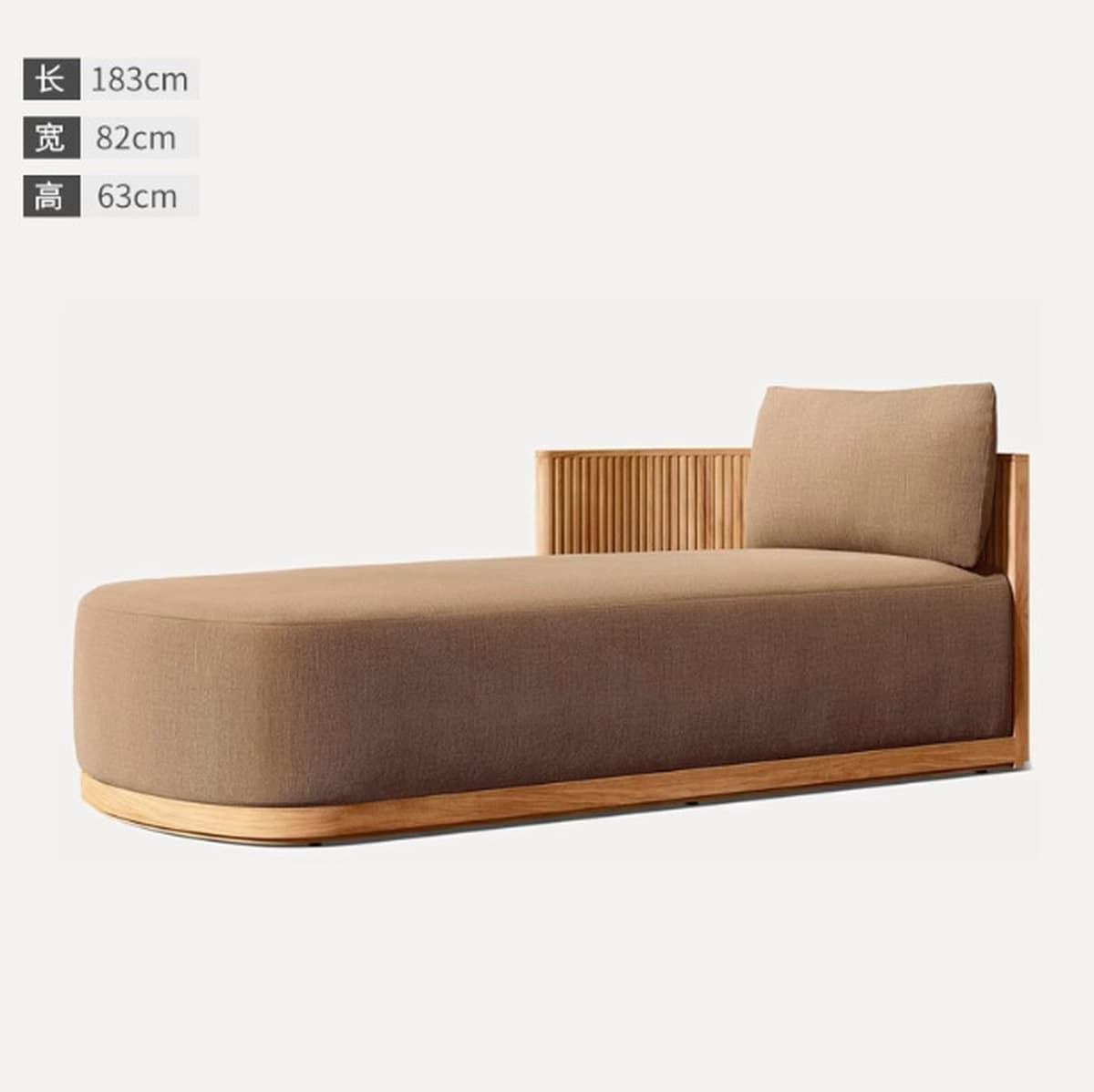 Уличный диван из тикового дерева для двора, виллы, сада, кровать из массива дерева, уличный открытый водонепроницаемый диван...