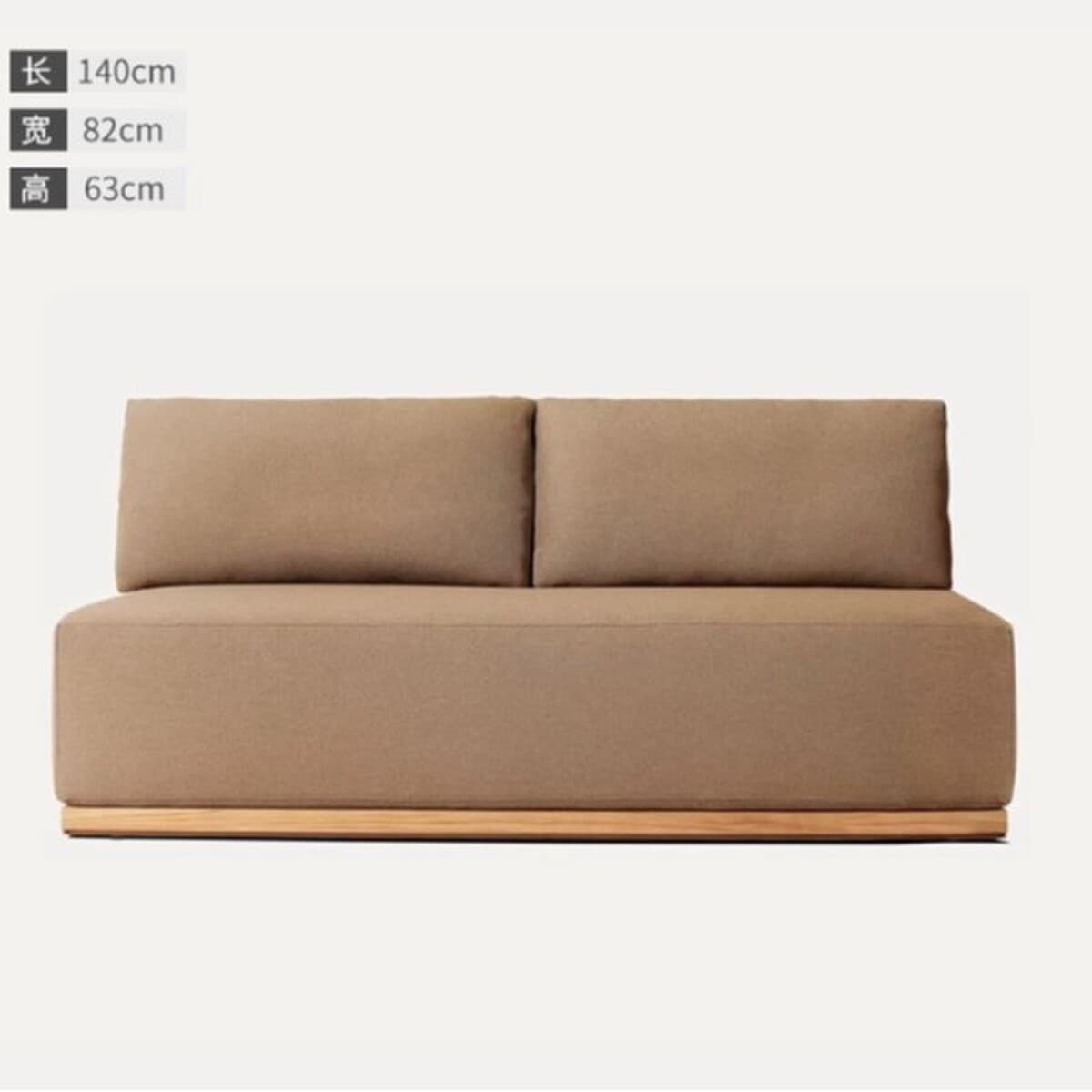 Уличный диван из тикового дерева для двора, виллы, сада, кровать из массива дерева, уличный открытый водонепроницаемый диван...