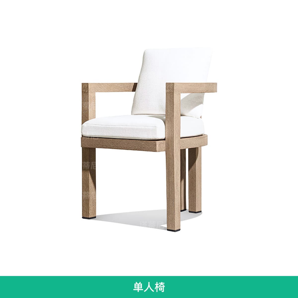 Открытый массивный деревянный стол и стулья внутренний дворик Вилла под открытым небом Антикоррозийный тик досуг Открытый...