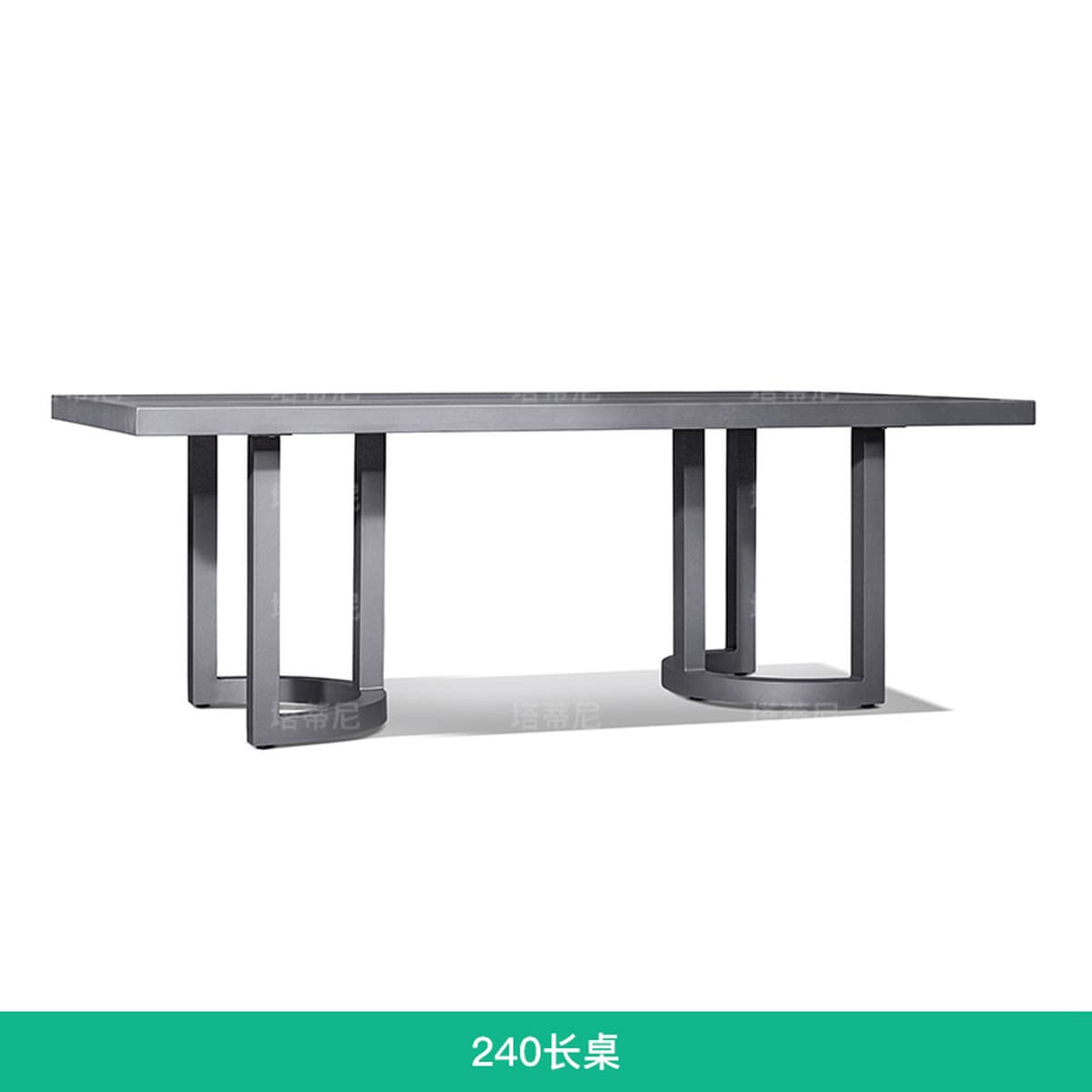 Открытый массивный деревянный стол и стулья внутренний дворик Вилла под открытым небом Антикоррозийный тик досуг Открытый...