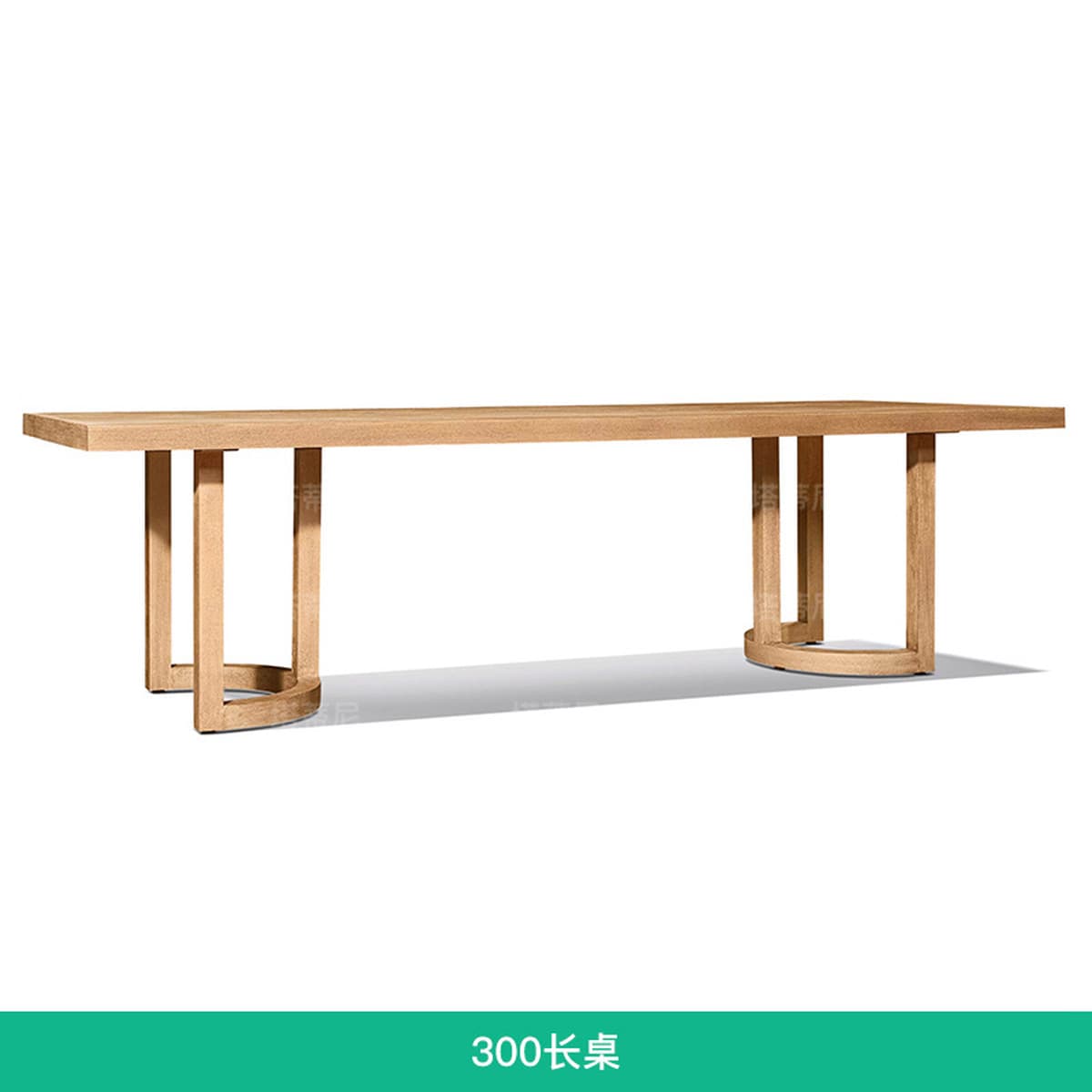 Открытый массивный деревянный стол и стулья внутренний дворик Вилла под открытым небом Антикоррозийный тик досуг Открытый...