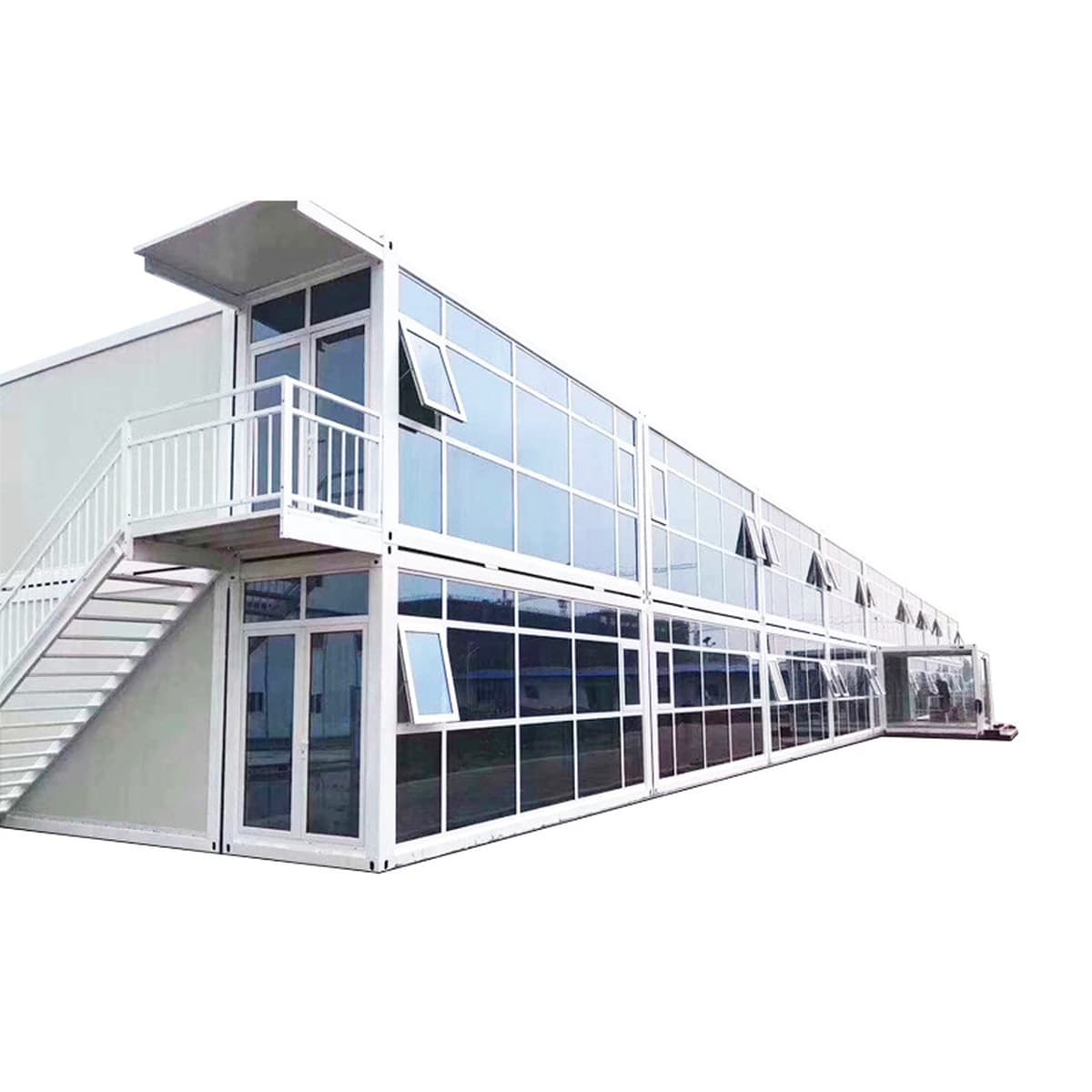 Легкий стальной сборный двухэтажный дом-контейнер с отделкой, мобильный дом, гостевой дом, дом для активного отдыха,...