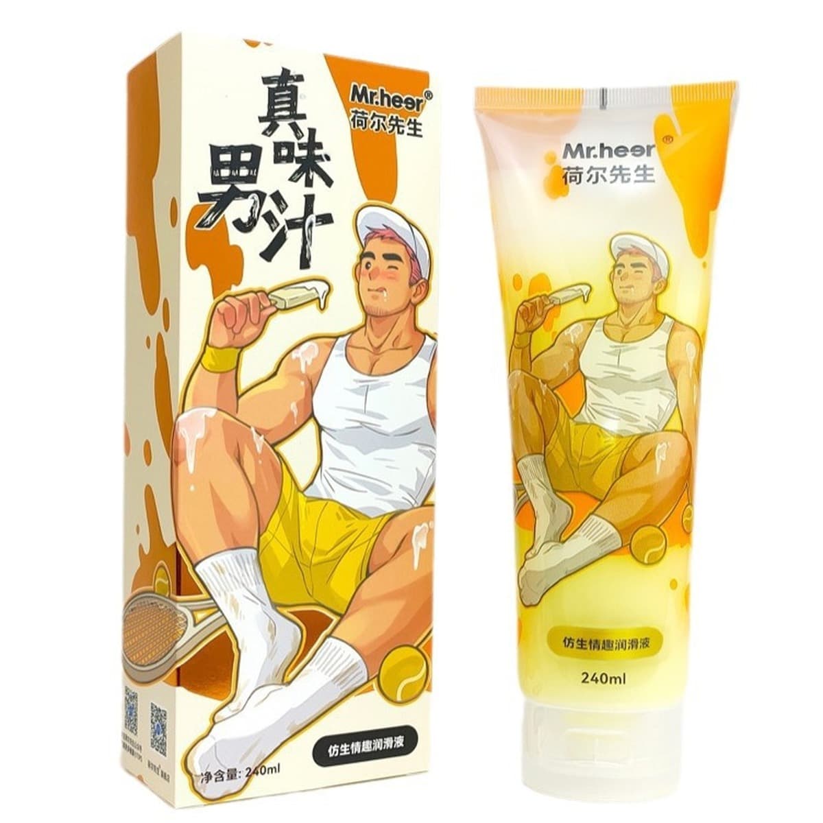 Мистер Хир Мистер Хир настоящий мужской сок, смазка с высокой степенью имитации аромата, освежающая эссенция, смазка оптом